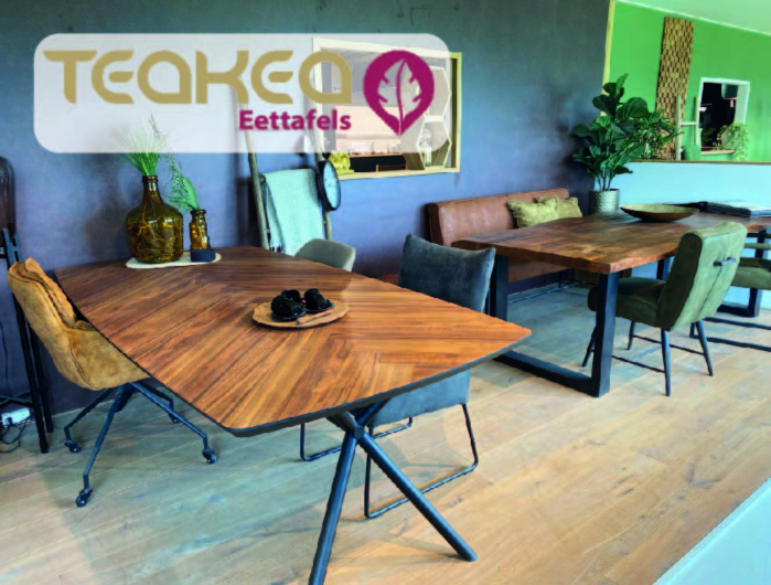 Welke eettafel van Teakea kies jij?