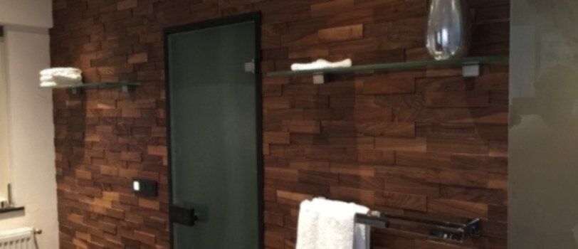 Houten badkamer wandbekleding | Verschillende stijlen Houten badkamer wandbekleding | Verschillende stijlen