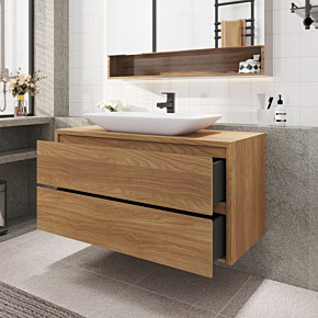 Badkamermeubel Hout