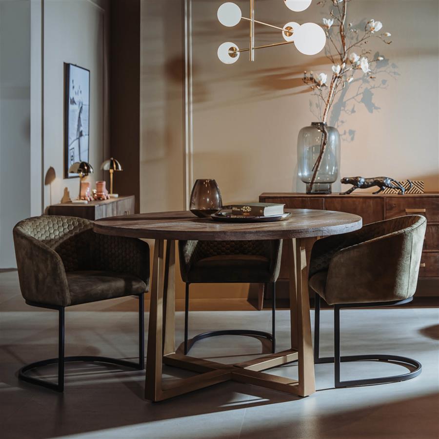 Belvedere Eetkamertafel | 130x130x77(H) CM - Hover