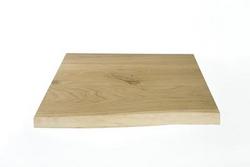 Eiken Werkblad | 4cm dik met schorsrand | 30cm breed - Hover