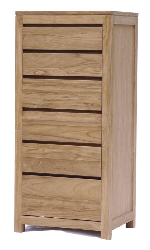 Corona | Teak Ladenkast | 60x46x130 - TWR-AJ0032 - Hover