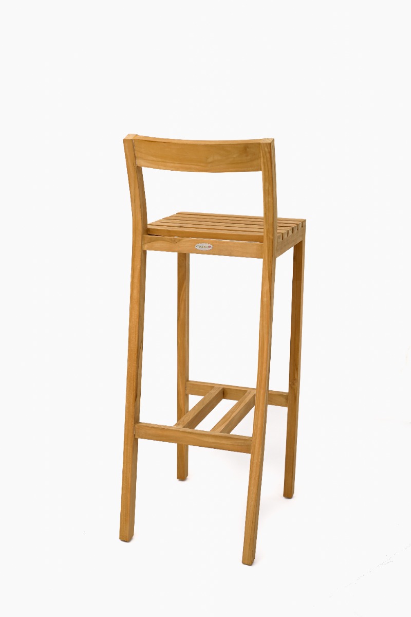 Teak Standenstoel Linda | RVS Beslag | 5 standen Verstelbaar - SC010 - Hover