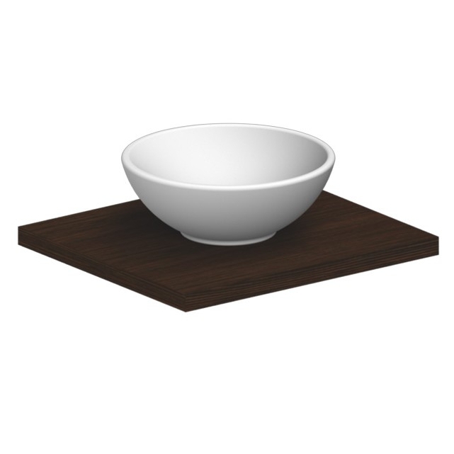 Blinq Ispra opzetwastafel rond 40cm - Hover