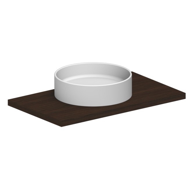 Blinq Ispra opzetwastafel rond 45cm - Hover