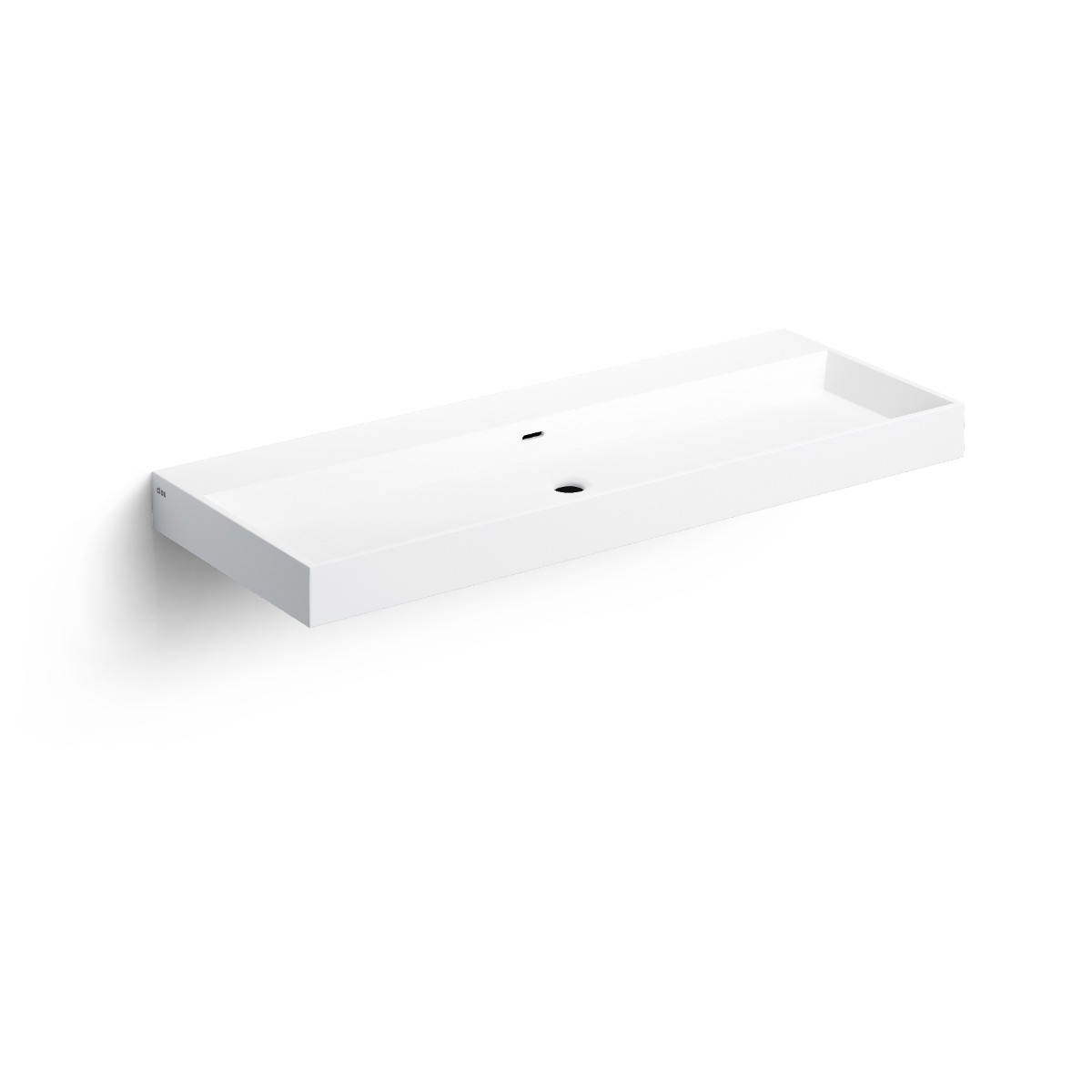 Clou - Wash Me Wastafel 110cm, Zonder Afvoerplug - Hover