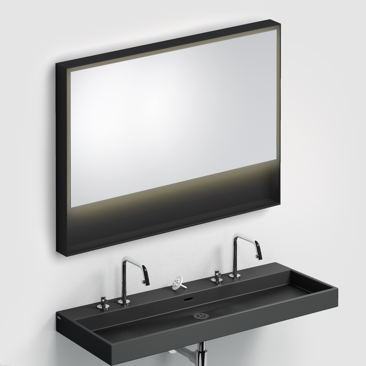 Clou - Look At Me Mat Zwart, Met Led-verlichting, 2700k Warm Licht, Met Ophangsysteem - Hover