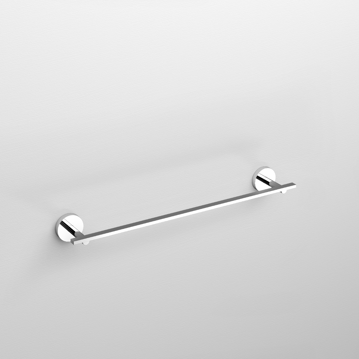 Clou - Flat Handdoekrek 45cm, Chroom - Hover
