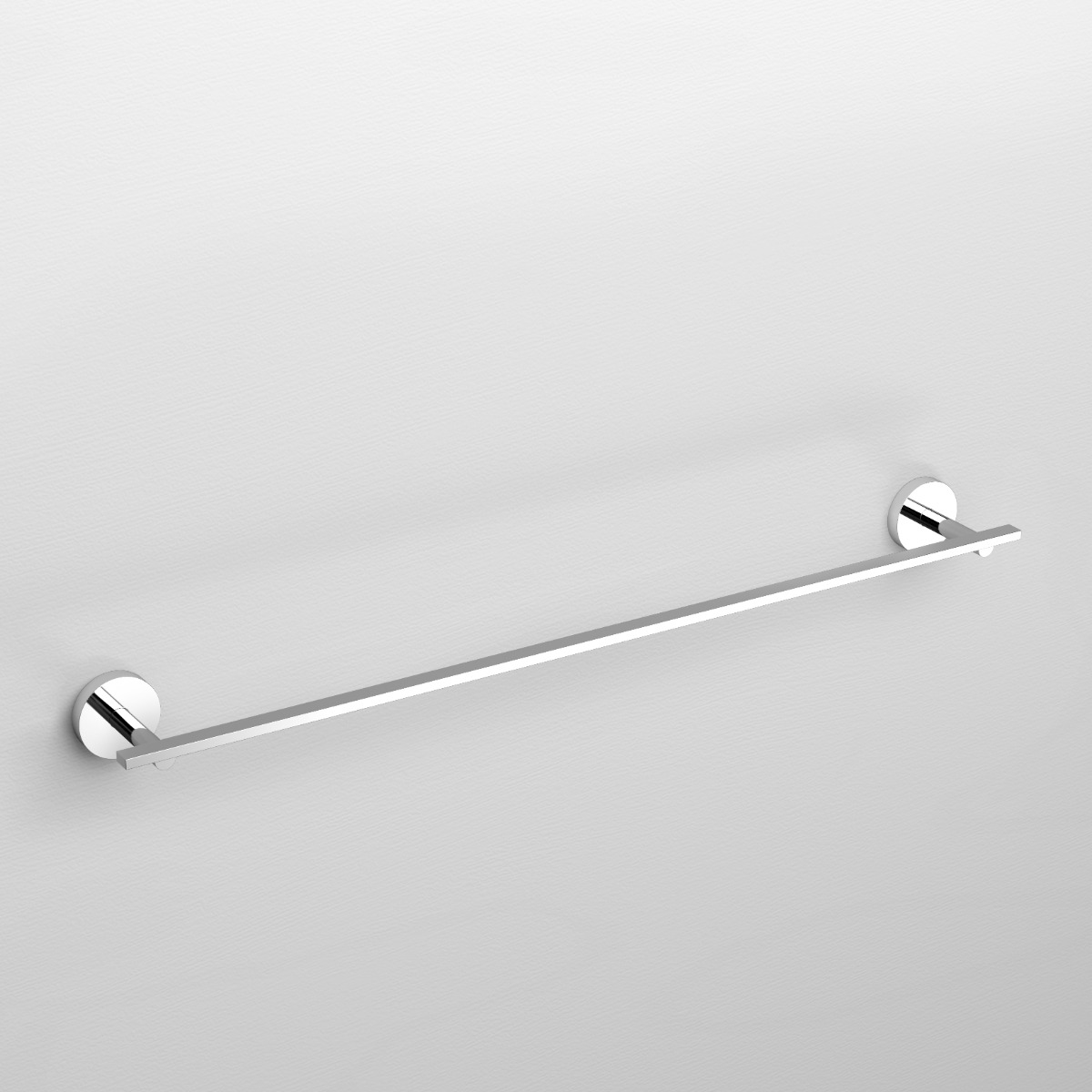 Clou - Flat Handdoekrek 60cm, Chroom - Hover