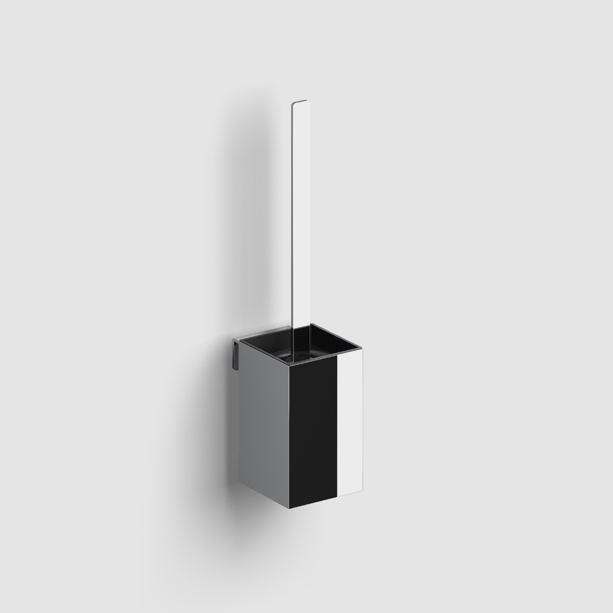 Clou - Fold Toiletborstelgarnituur, Wandmontage, Chroom - Hover