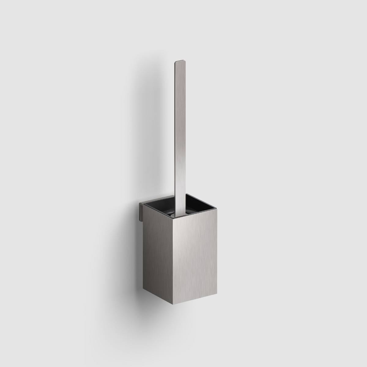 Clou - Fold Toiletborstelgarnituur, Wandmontage, Rvs Geborsteld - Hover