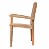 Ibiza | Stapelbare Teak Tuinstoel - DEVI-SC034
