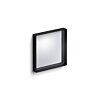 Clou - Look At Me Mat Zwart, Met Ophangsysteem, Met Glazen Planchet