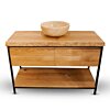 Eiken Badmeubel Trunk | Meerdere Afmetingen - TK-BM-TRUNK