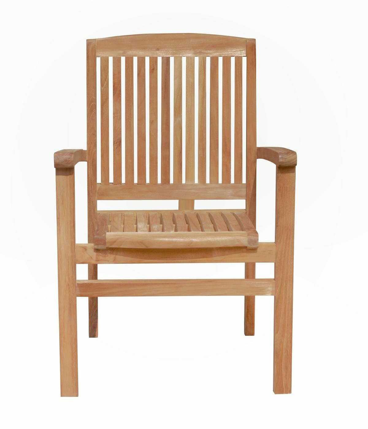 Ibiza | Stapelbare Teak Tuinstoel - DEVI-SC034
