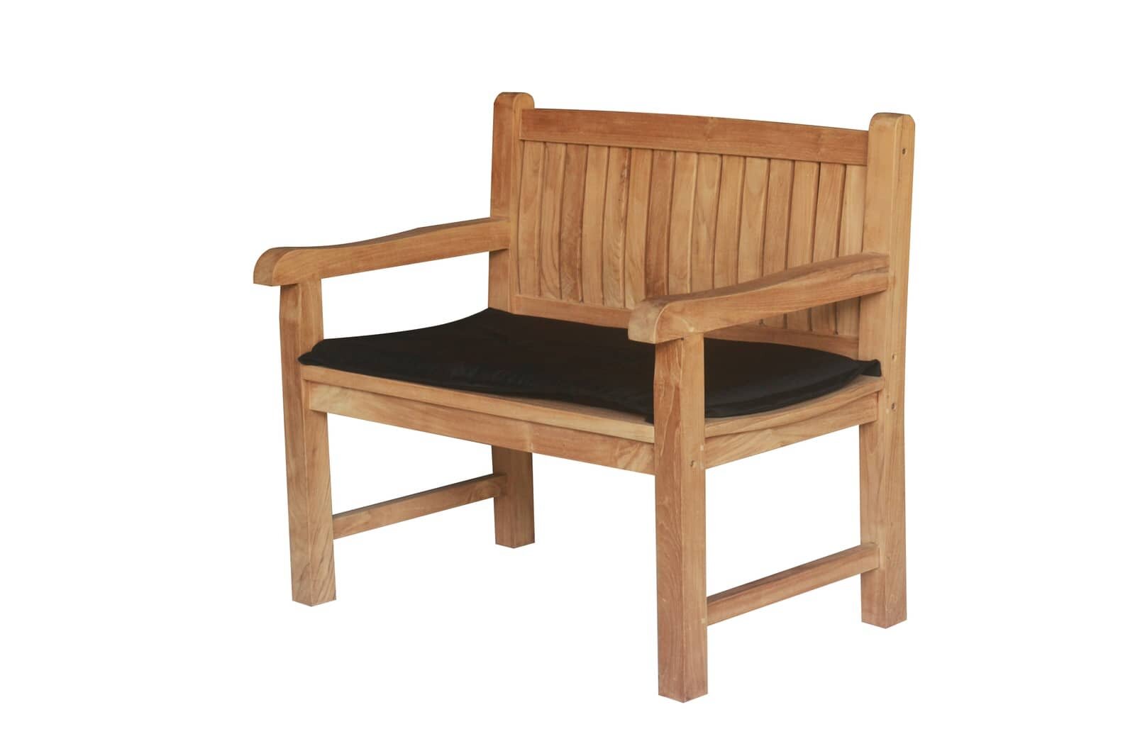 Balmoral Teak Tuinbank |  2 Persoons | 100 cm breed - DEVI-TB-BALMORAL-100
