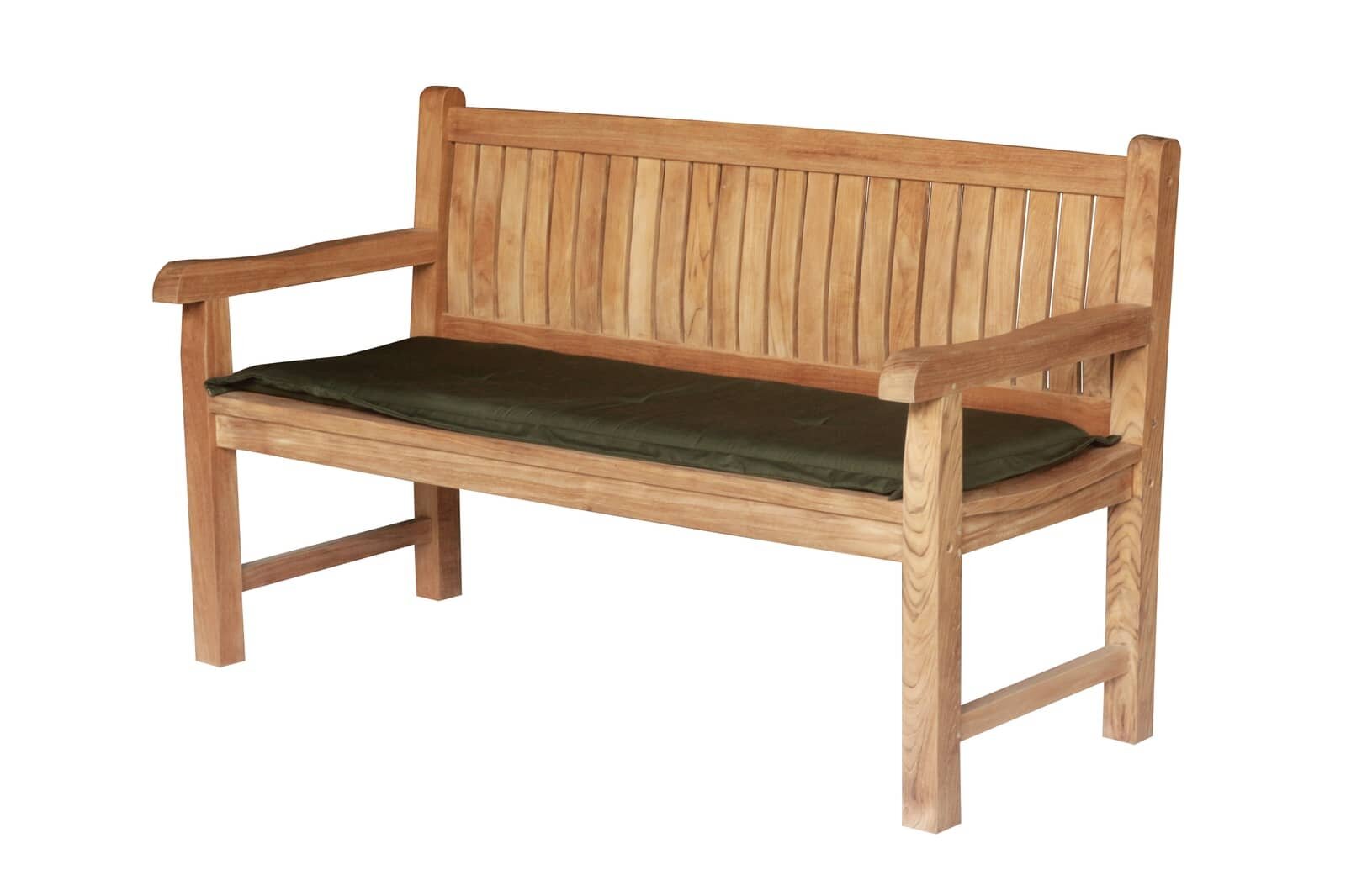 Balmoral Teak Tuinbank | 150 breed | 3 Persoons - DEVI-TB-BALMORAL-150