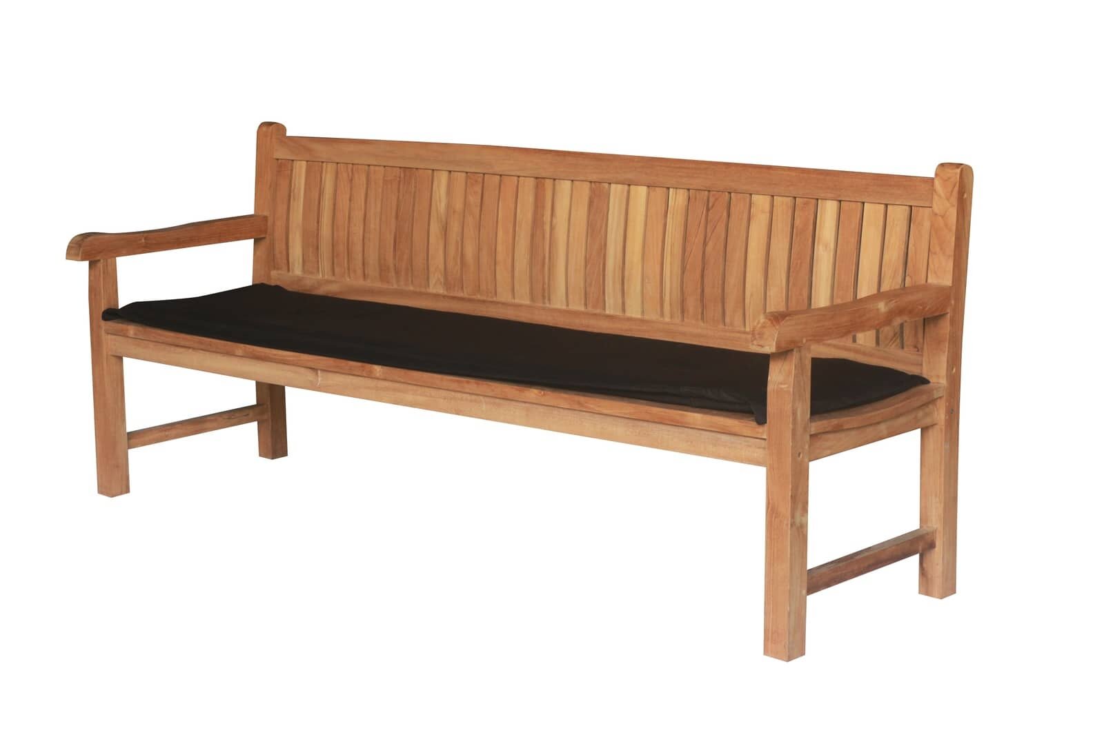 Teakhouten Tuinbank Balmoral| 220 60x92 ( Rug )  | 5 Persoons Bank - DEVI-TB-BALMORAL-220