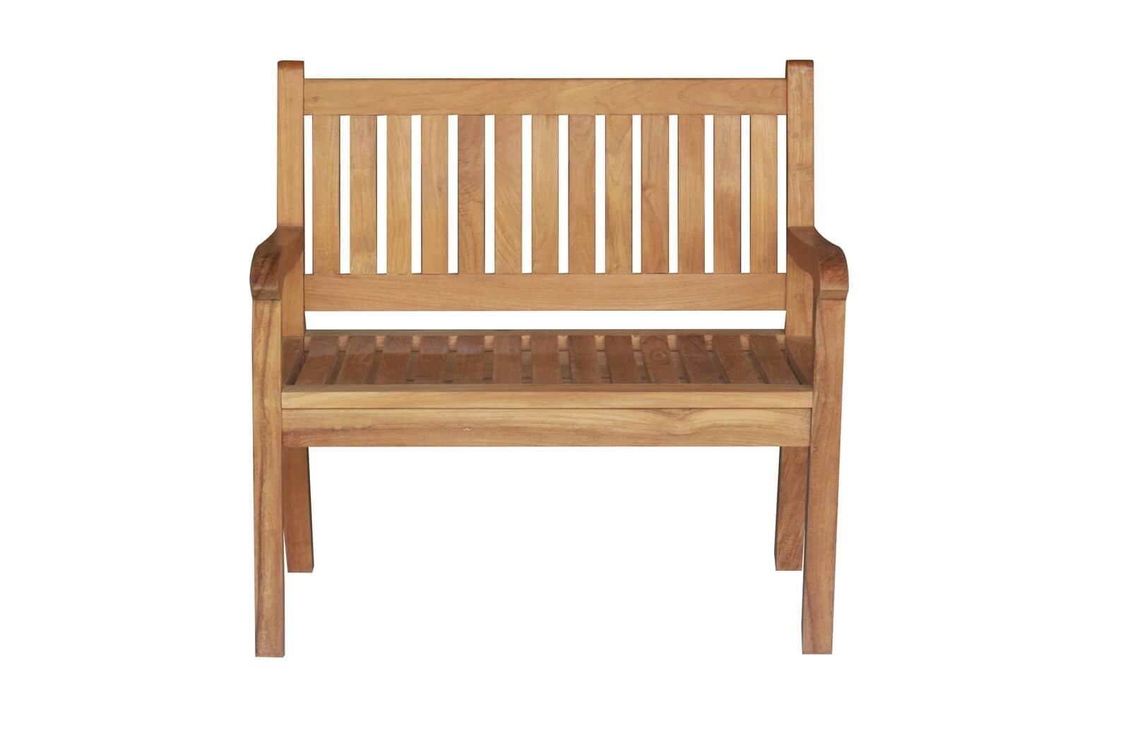 Teakea Beaufort -Teakhouten Tuinbank 2 Persoons -100x57x97  - DEVI-TB-BEAUFORT-100