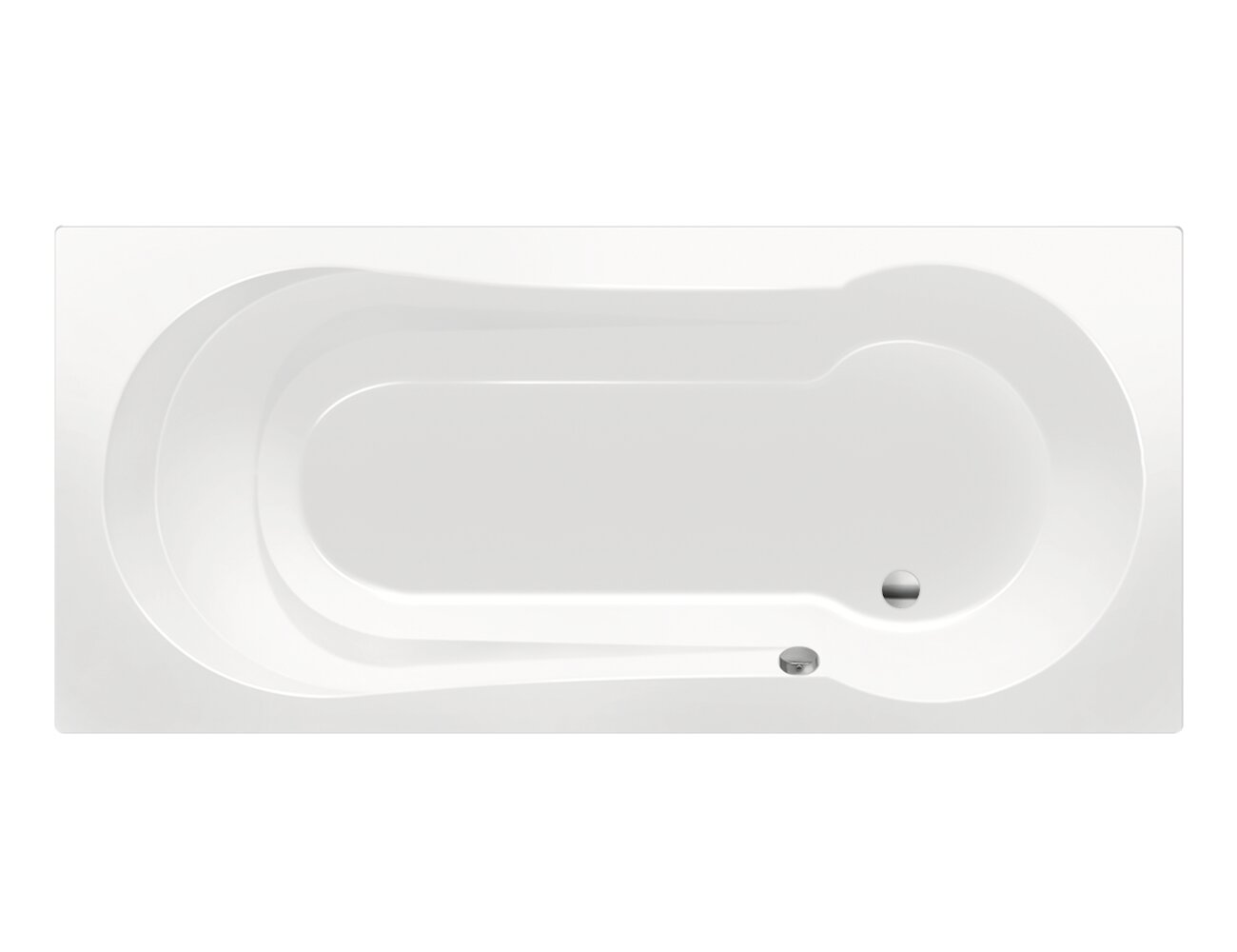 Xenz Barbados bad 180x80cm wit
