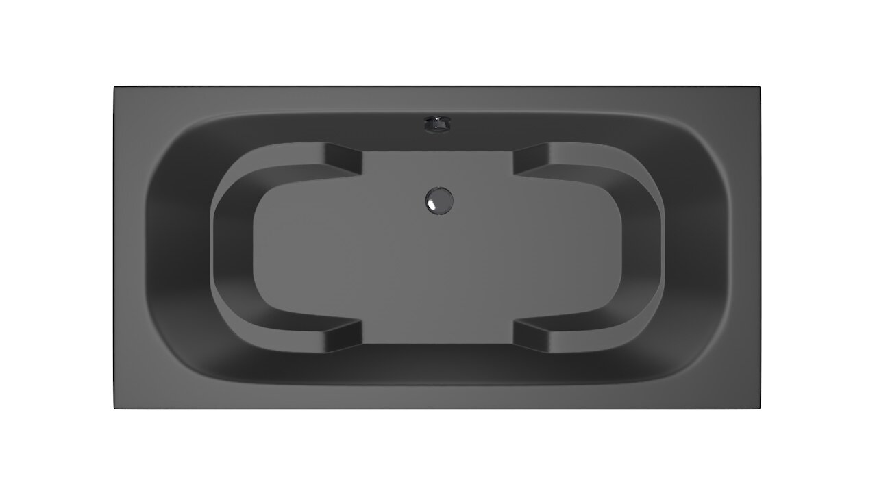 Xenz Tanga bad 180x90cm Ebony
