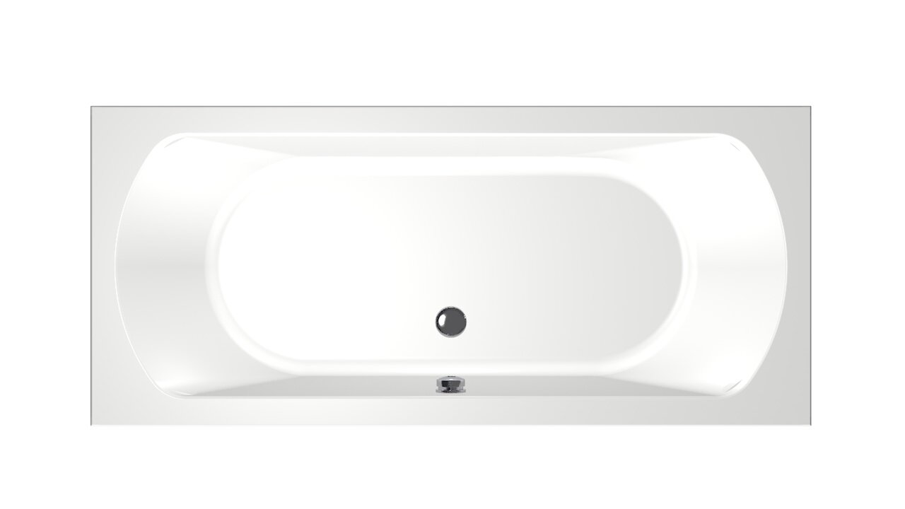 Xenz Lagoon bad 180x80cm wit
