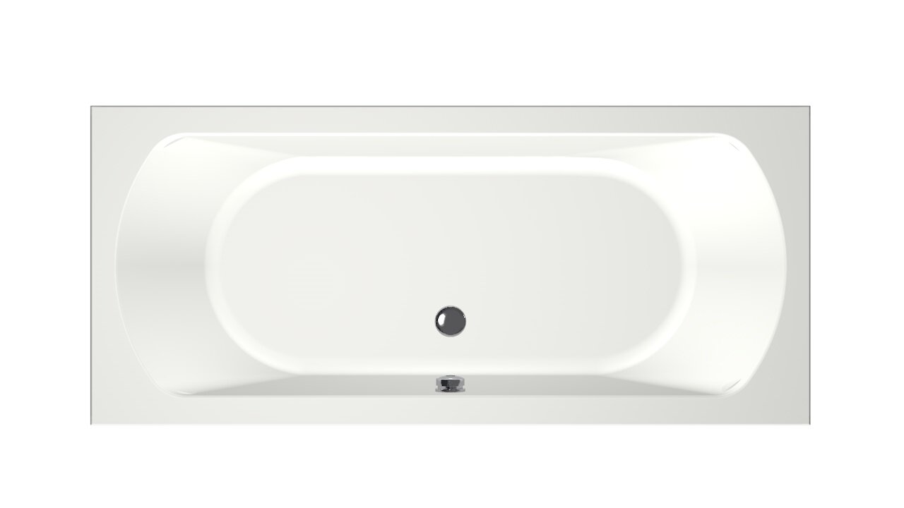 Xenz Lagoon bad 190x90cm Edelweisss
