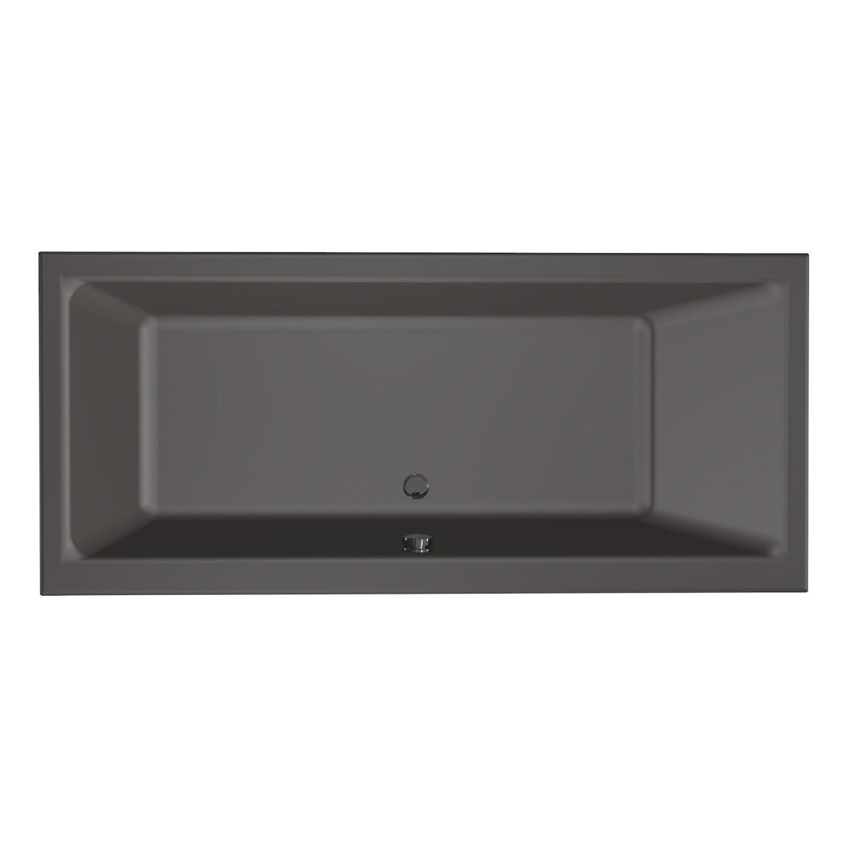 Xenz Kristal bad 180x80cm antraciet
