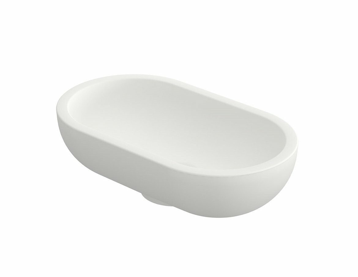Opbouwkommen Fontein | Polystone Ovaal | 33 x 19 x 10 cm