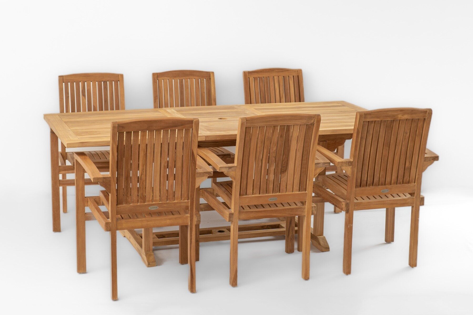 Uitschuifbare teakhouten tuintafel | 150-200cm | Teakea.nl
