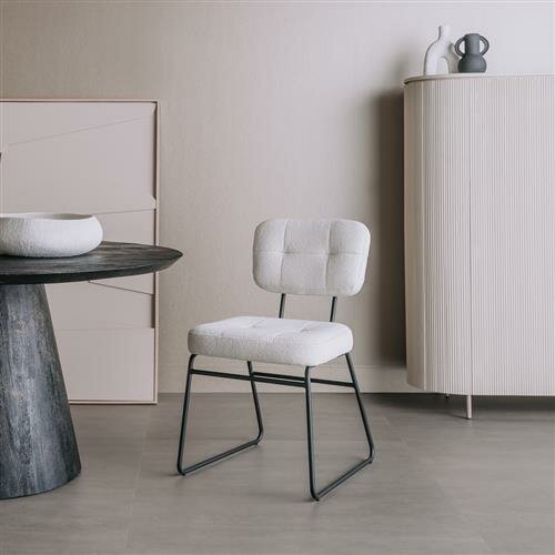 Padola Stoel - Fabric Alpine 1 Naturel