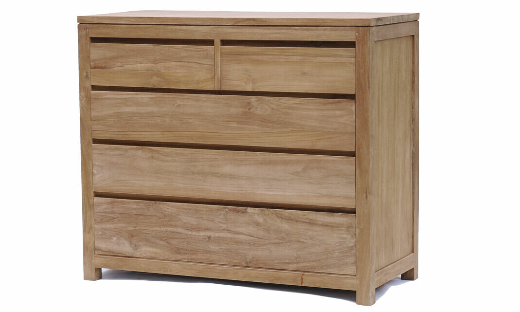 Corona | Teak Ladenkast | 110x50x95 - TWR-AJ0031