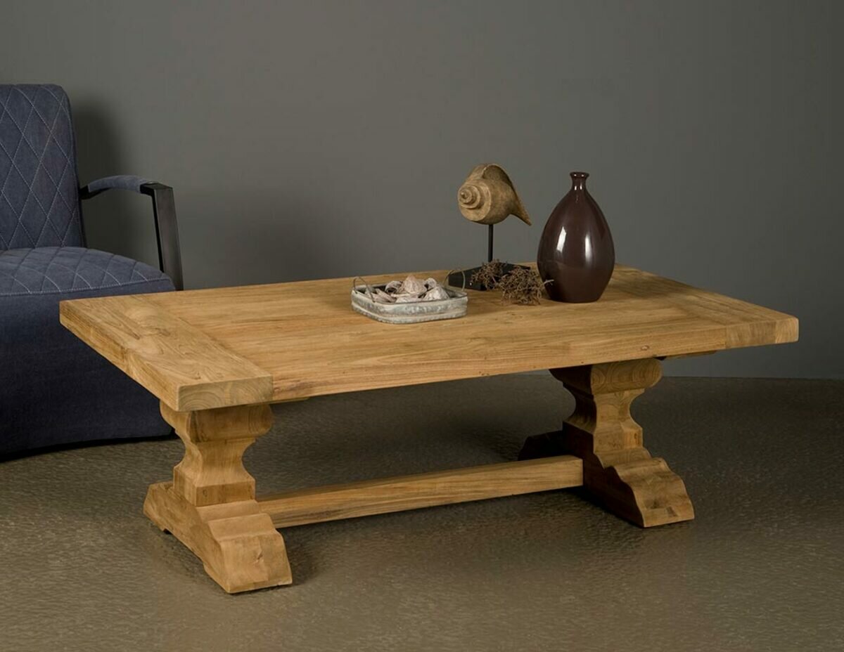 Le Mans | Salontafel | Gerecycled Teak | 135x75x45 - TWR-BA0012