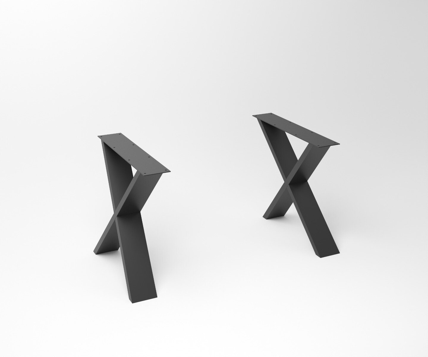 Notenhouten eettafel Tusk | 3-Big X Frame