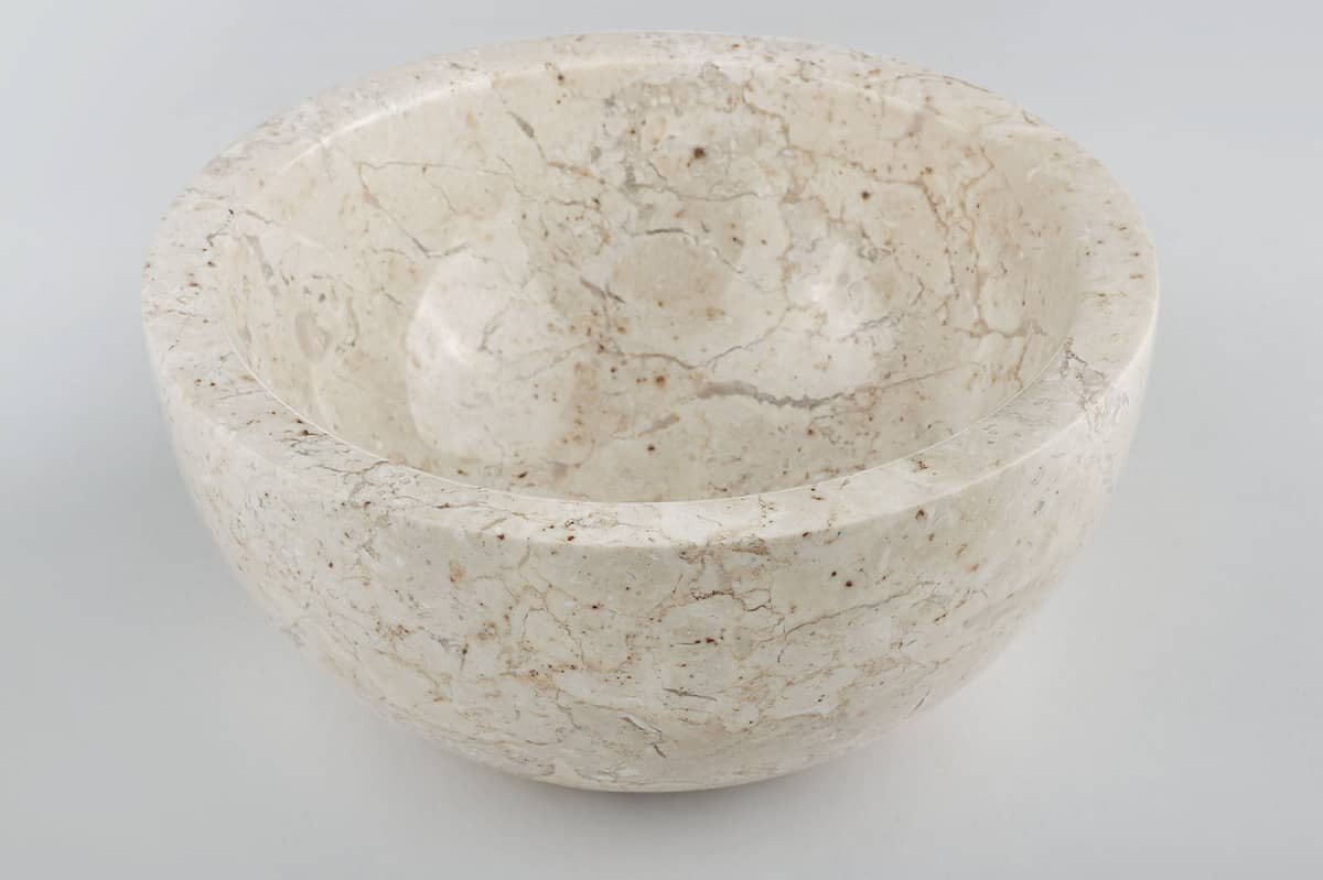 Blanco | Marmeren waskom - 40x15 - SBP-FP-WHITE
