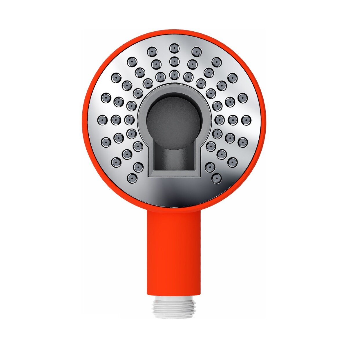 Clou - Kaldur Handdouche, Oranje Soft-touch, Met 1/2" Aansluiting, Universeel Toepasbaar