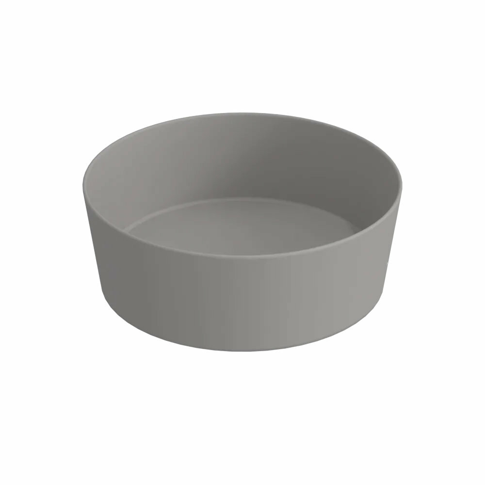Blinq Couleur opzetwastafel conisch 44cm - cement