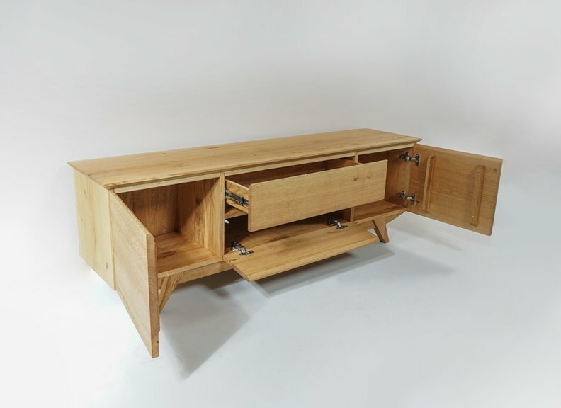 Eiken TV meubel Jorrit - T-TVM-JORRIT-177