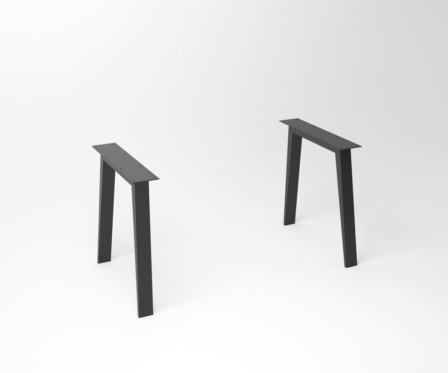 Notenhouten eettafel Tusk | N-poot onderstel