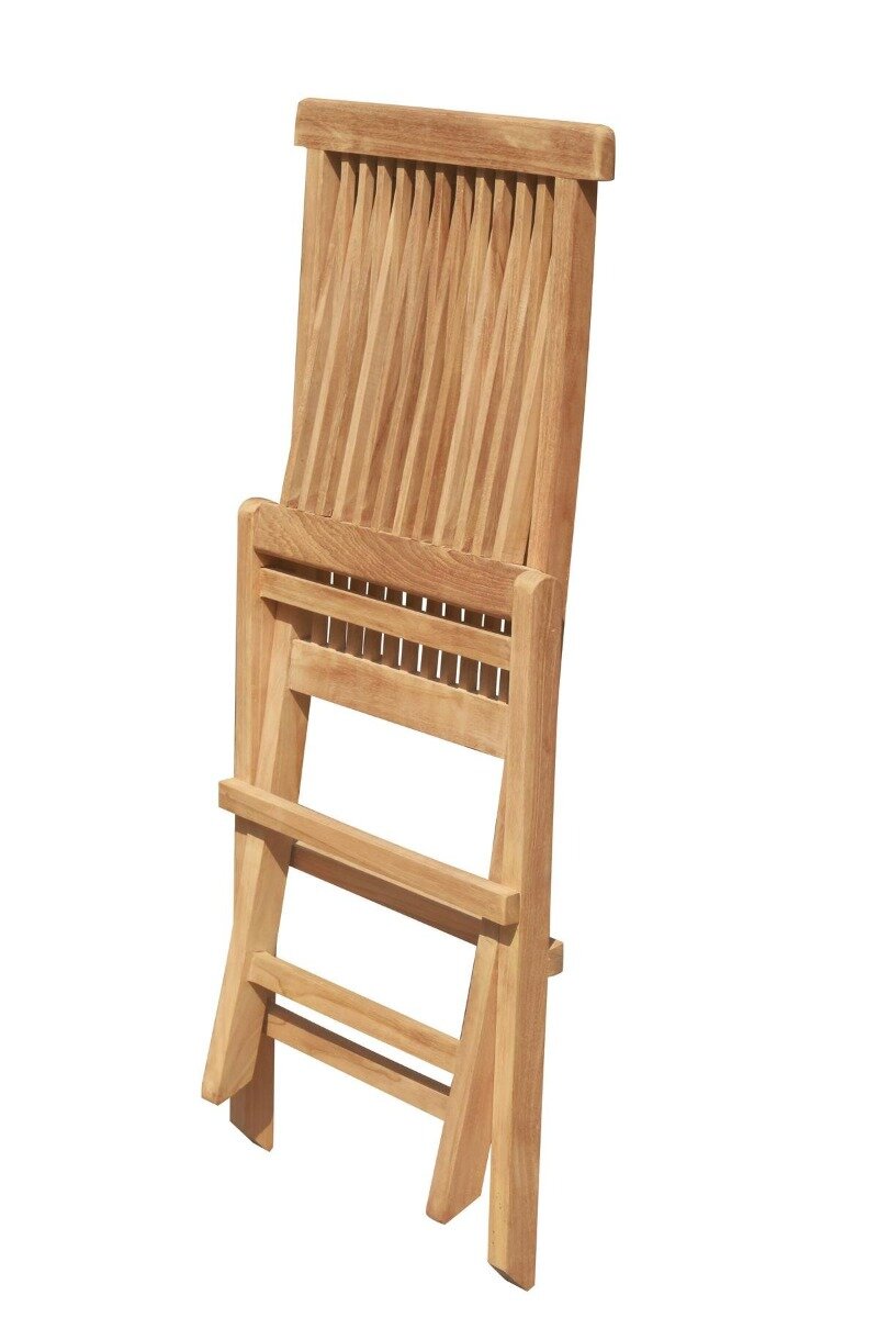 Teak Houten Klapstoel Tenerif | 47x38x89 - DEVI-sc001