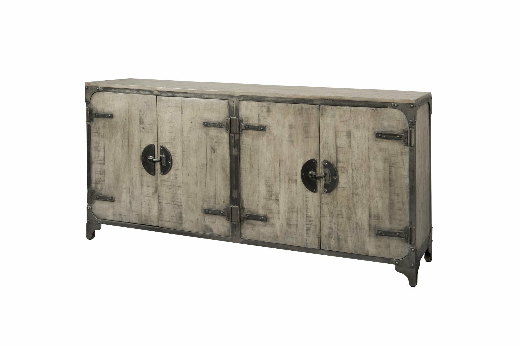Basto Dressoir Grijs | 4 deurs | 180x40x89 - TWR-IF1033