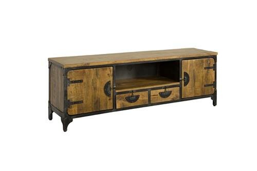 Basto Tv Meubel | 2 Deurs | 2 Laden | 180x40x60 - TWR-IF1083B