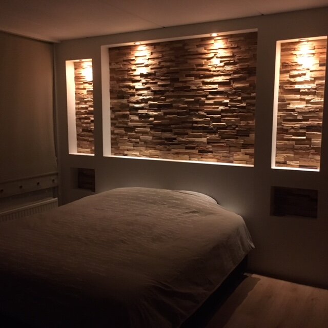 Teak plakhout | Rustiek | 18x49.5x2 - DEV-WC-RN