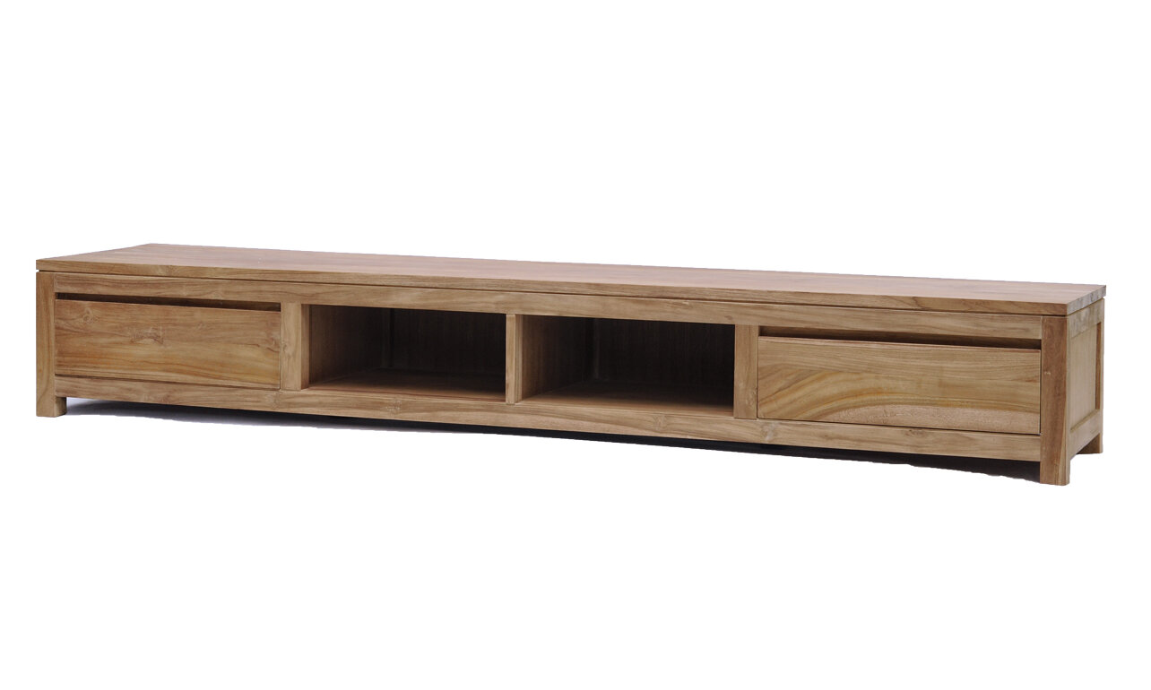 Corona | Teak TV meubel | 240x50x37 - TWR-JN0226