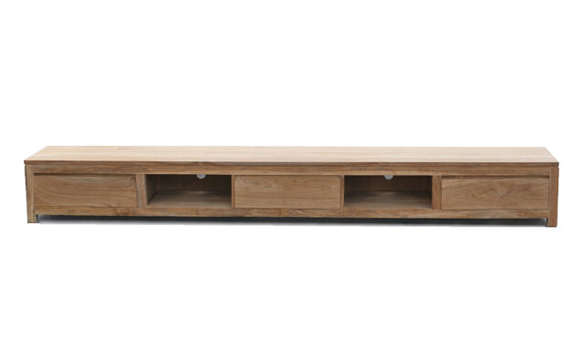 Corona | Teak TV meubel | 300x50x37 - TWR-JN0231