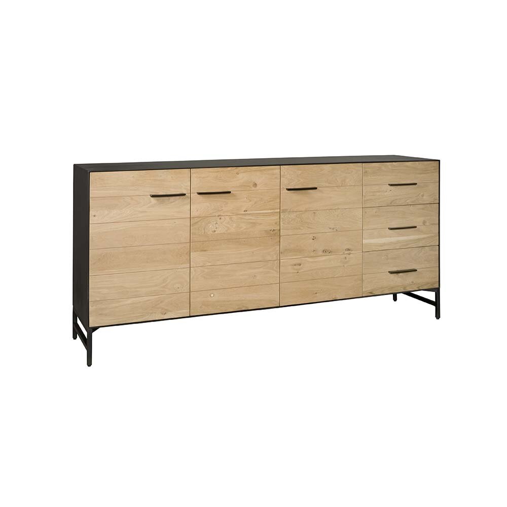 Lido Dressoir 200x 45 x 90 ( H ) Drie deuren en drie laden