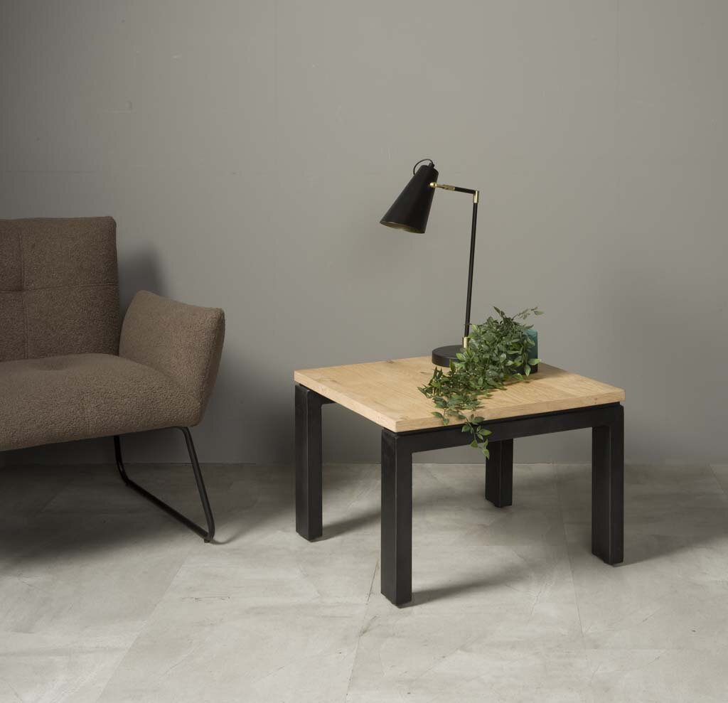 Lido Bijzettafel | 60 x 60 x 55 (h) cm | Mat Gelakt