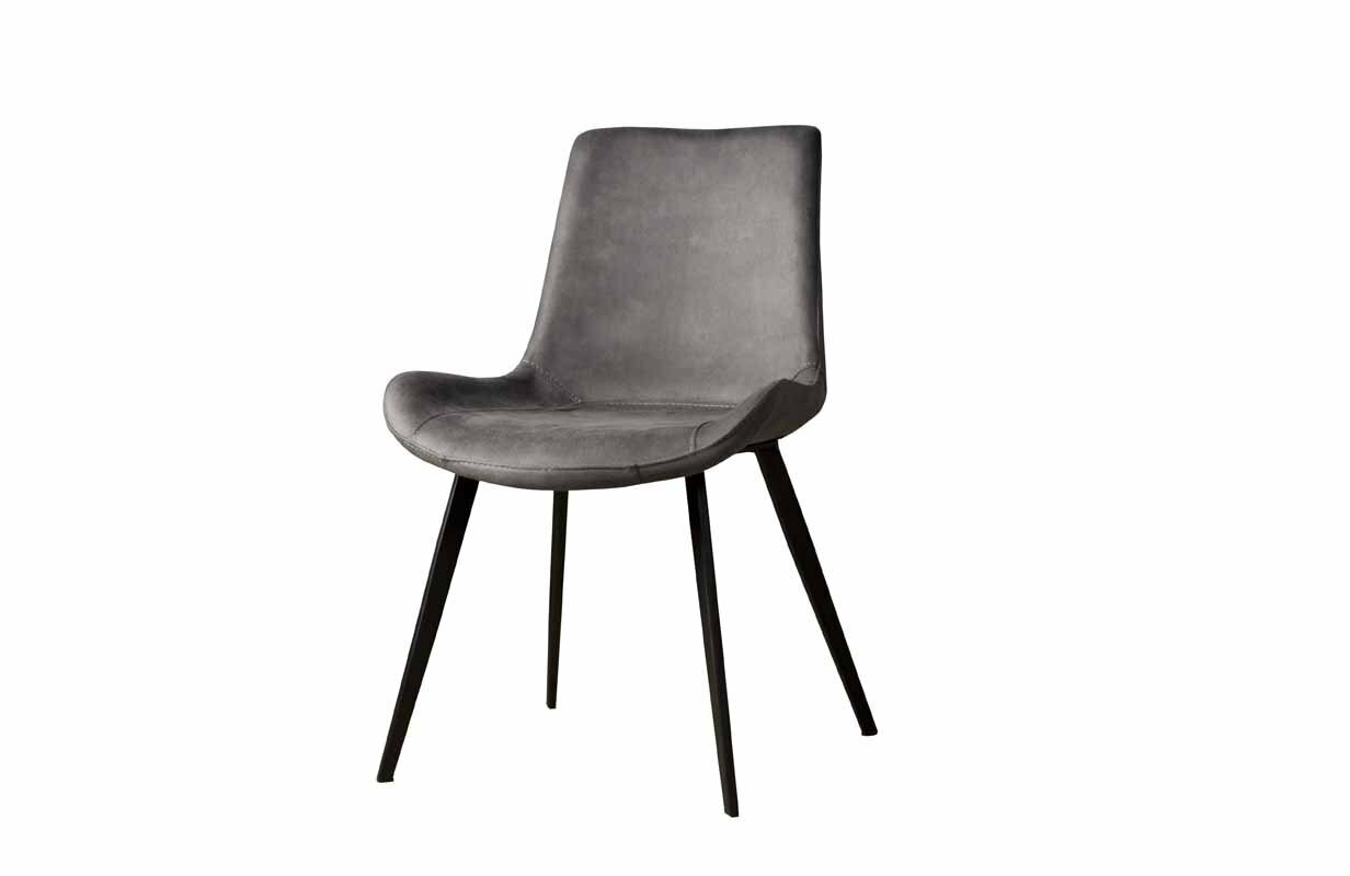 Almeria sidechair | 59x53x81 | Antraciet - TWR-Almeria-NC0095
