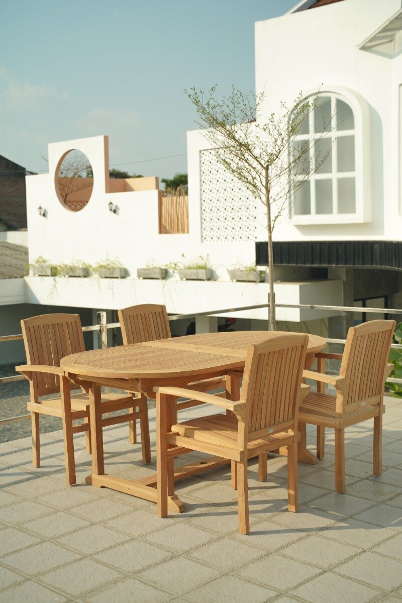 Ibiza Stapelbare tuinstoelen 
