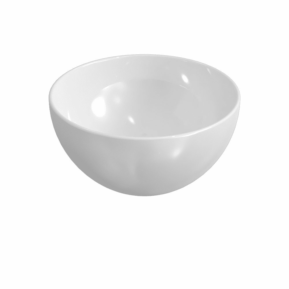 Blinq Couleur opzetfontein rond 24cm - glans wit